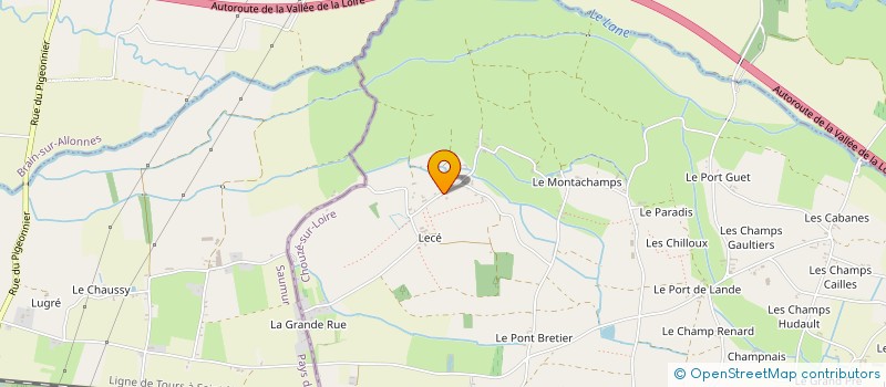 localisation de l'entreprise MONSIEUR NICOLAS SECHERET  CHOUZE-SUR-LOIRE