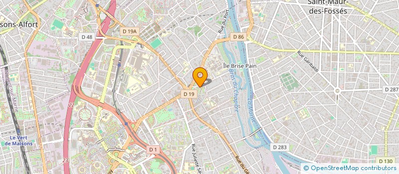 localisation de l'entreprise MONSIEUR NICOLAS SEGUEU  CRETEIL