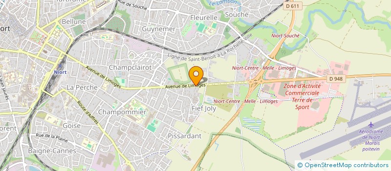 localisation de l'entreprise MONSIEUR NICOLAS SEGUINEAU à NIORT