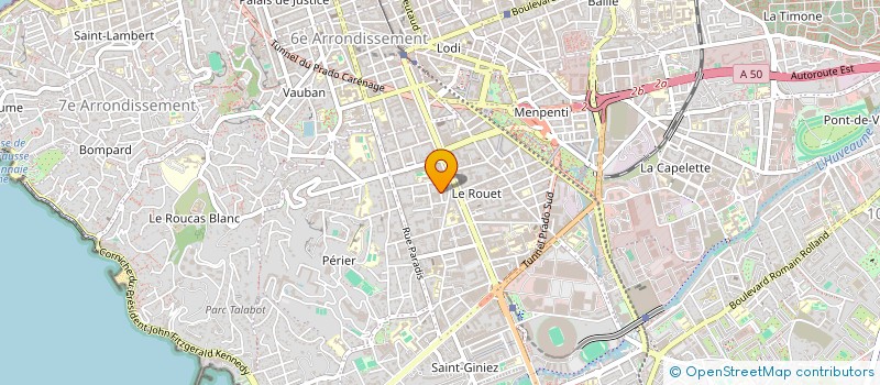 localisation de l'entreprise MONSIEUR NICOLAS SEILLON à MARSEILLE