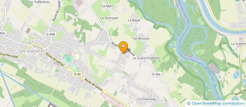 localisation de l'entreprise MONSIEUR NICOLAS SELLES  LES AVENIERES VEYRINS-THUELLIN