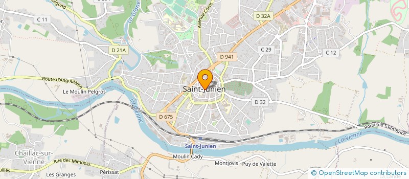 localisation de l'entreprise MONSIEUR NICOLAS SELLEZ à SAINT-JUNIEN