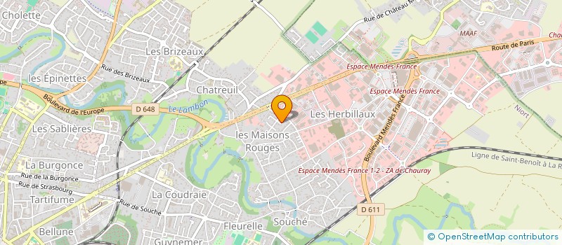 localisation de l'entreprise MONSIEUR NICOLAS SELLIER  NIORT