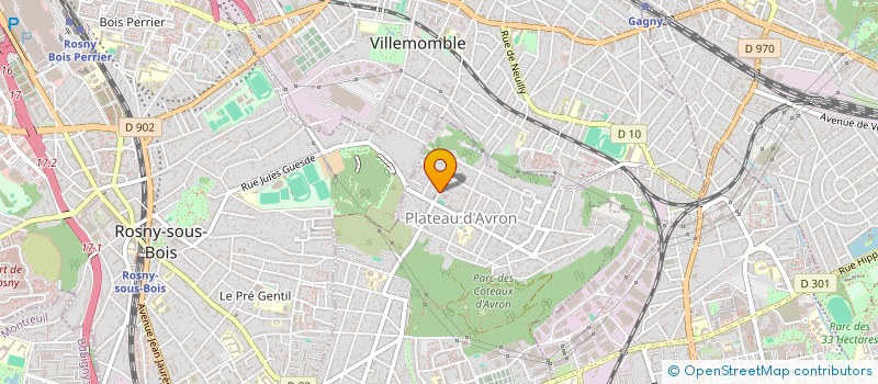 localisation de l'entreprise MONSIEUR NICOLAS SENN  NEUILLY-PLAISANCE