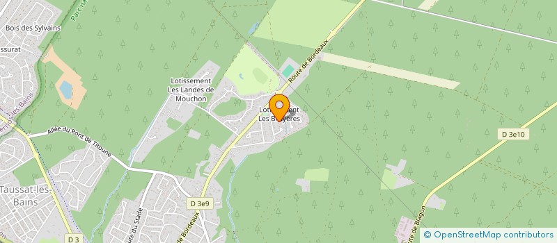 localisation de l'entreprise MONSIEUR NICOLAS SENNAC  LANTON