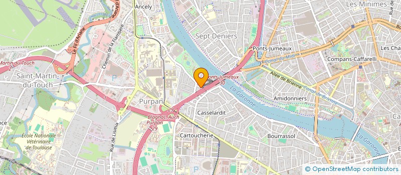 localisation de l'entreprise MONSIEUR NICOLAS SENTEIN à TOULOUSE