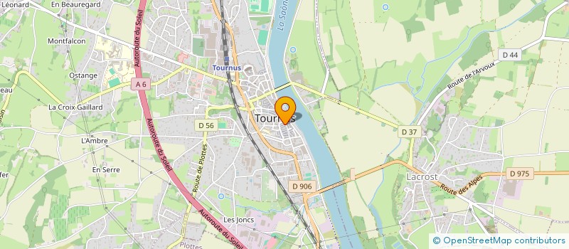 localisation de l'entreprise MONSIEUR NICOLAS SEPTIN à TOURNUS