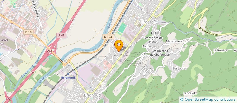 localisation de l'entreprise MONSIEUR NICOLAS SERDAN  ROQUEBRUNE-SUR-ARGENS