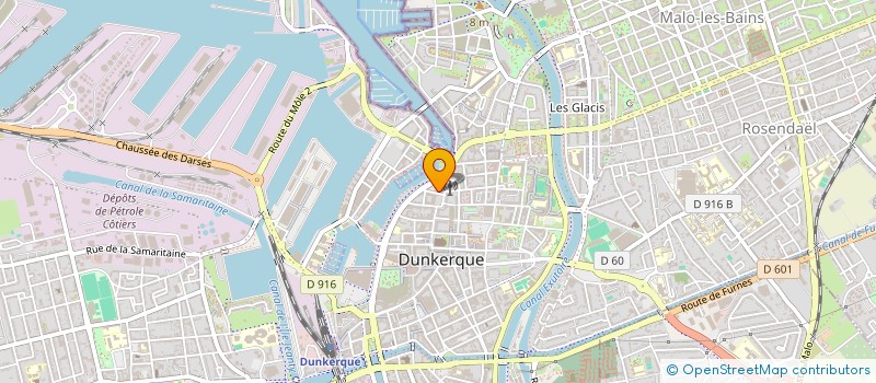 localisation de l'entreprise MONSIEUR NICOLAS SERGEANT à DUNKERQUE