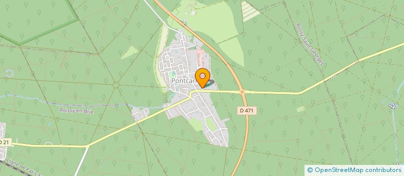 localisation de l'entreprise MONSIEUR NICOLAS SERGENT  PONTCARRE