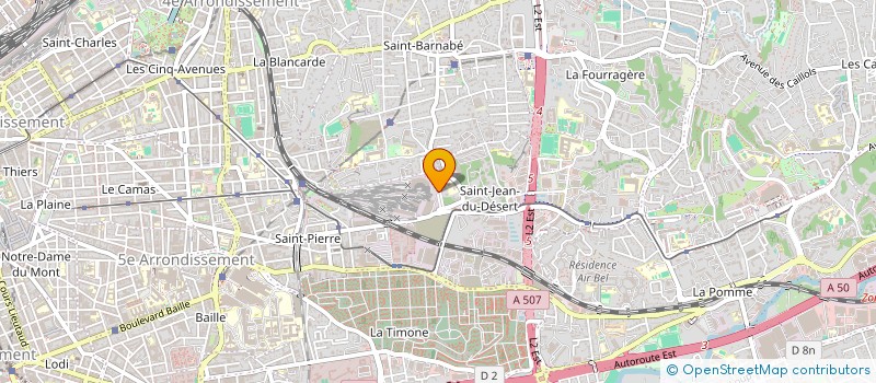 localisation de l'entreprise MONSIEUR NICOLAS SERRATRICE à MARSEILLE 12