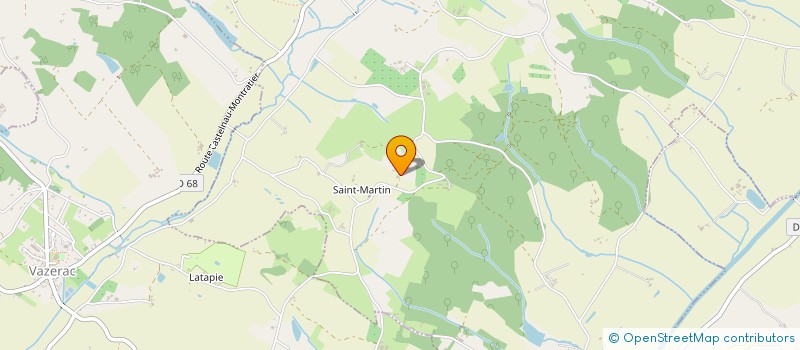 localisation de l'entreprise MONSIEUR NICOLAS SICARD  PUYCORNET