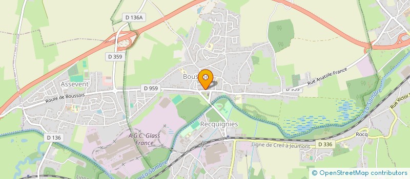 localisation de l'entreprise MONSIEUR NICOLAS SICUREZZA  BOUSSOIS