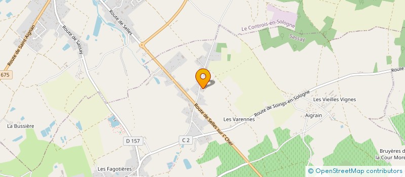 localisation de l'entreprise MONSIEUR NICOLAS SIEGLER  SASSAY