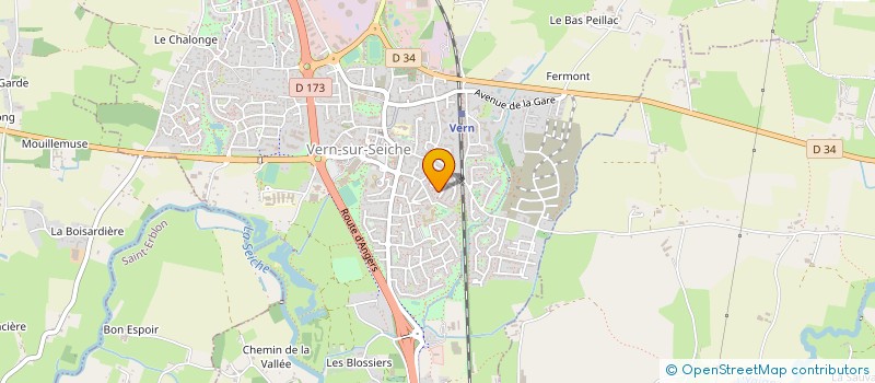 localisation de l'entreprise MONSIEUR NICOLAS SIGAUD  VERN-SUR-SEICHE