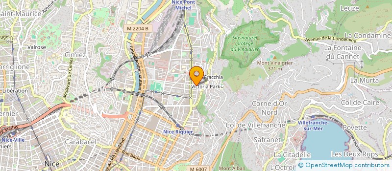 localisation de l'entreprise MONSIEUR NICOLAS SIGAUT à NICE