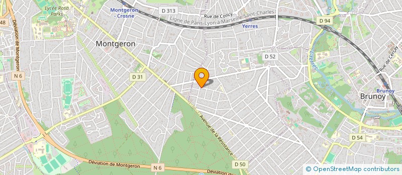 localisation de l'entreprise MONSIEUR NICOLAS SILVA  YERRES