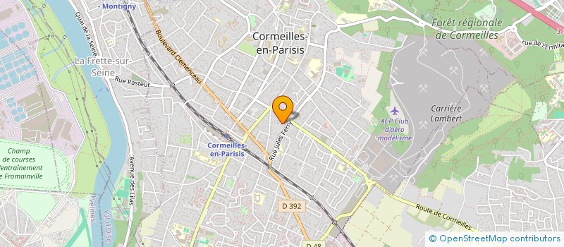 localisation de l'entreprise MONSIEUR NICOLAS SILVA BARROS à CORMEILLES-EN-PARISIS