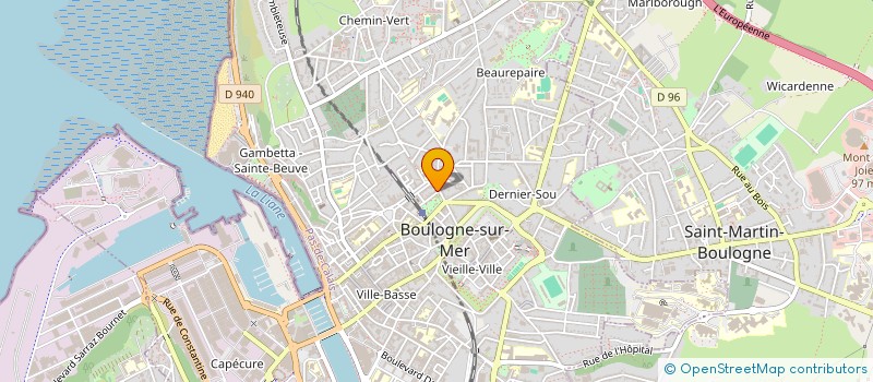 localisation de l'entreprise MONSIEUR NICOLAS SILVESTRE à BOULOGNE-SUR-MER