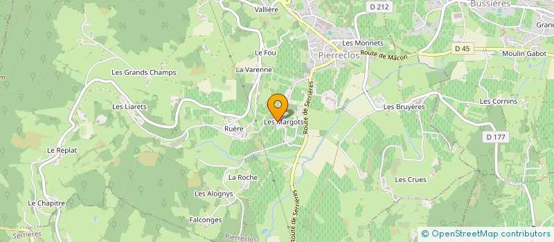 localisation de l'entreprise MONSIEUR NICOLAS SILVESTRE  PIERRECLOS