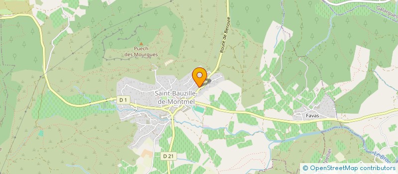 localisation de l'entreprise MONSIEUR NICOLAS SIMAO  SAINT-BAUZILLE-DE-MONTMEL