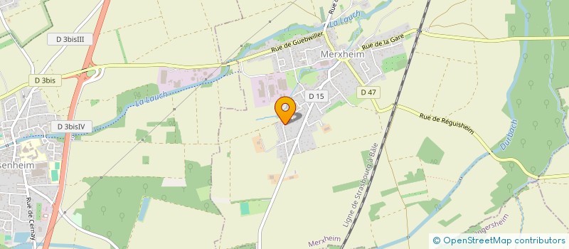 localisation de l'entreprise MONSIEUR NICOLAS SIMON  ORSCHWIHR