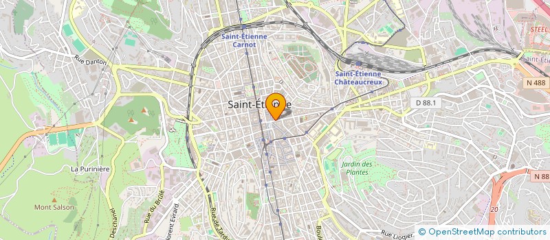 localisation de l'entreprise MONSIEUR NICOLAS SIMON à SAINT-ETIENNE