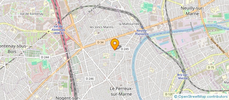 localisation de l'entreprise MONSIEUR NICOLAS SIMON à LE PERREUX-SUR-MARNE