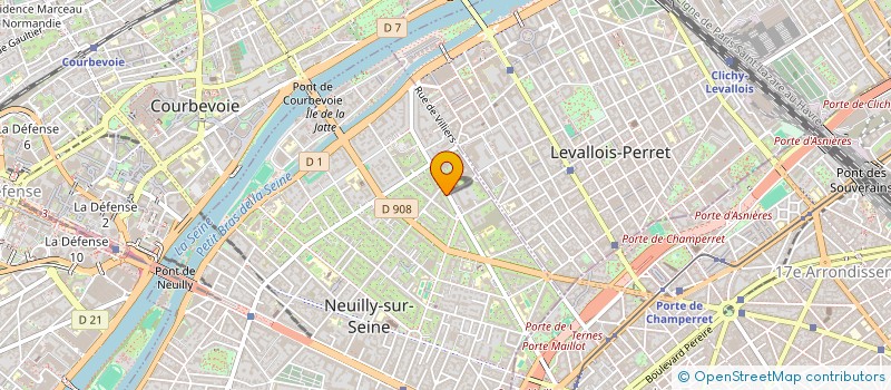 localisation de l'entreprise MONSIEUR NICOLAS SIMON COULOM à NEUILLY-SUR-SEINE