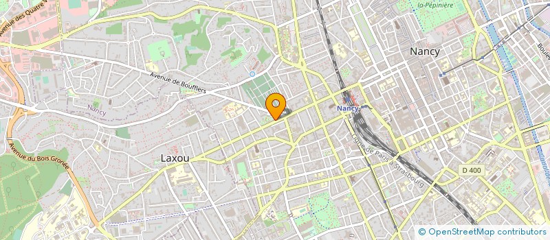 localisation de l'entreprise MONSIEUR NICOLAS SIMONIN à NANCY