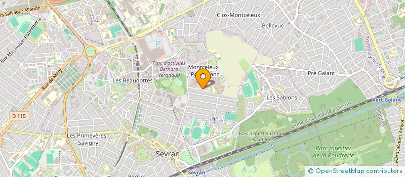 localisation de l'entreprise MONSIEUR NICOLAS SINEPHRO à SEVRAN