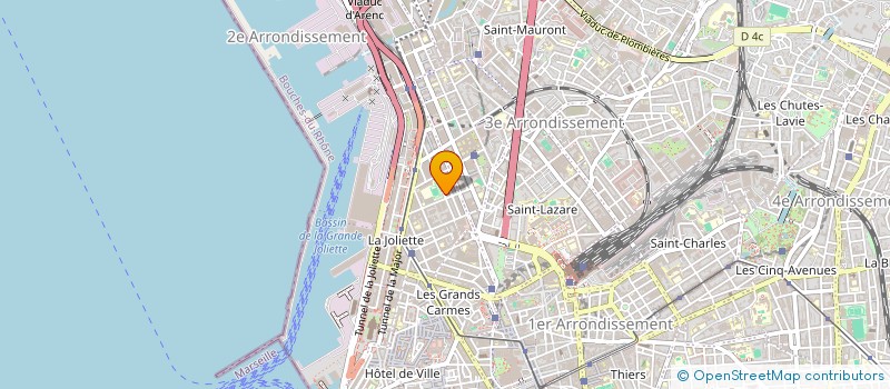 localisation de l'entreprise MONSIEUR NICOLAS SINGELLOS à MARSEILLE