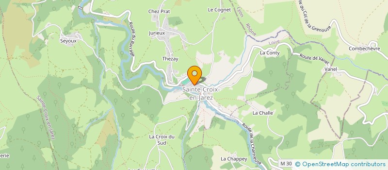 localisation de l'entreprise MONSIEUR NICOLAS SINIATOWIEZ  SAINTE-CROIX-EN-JAREZ