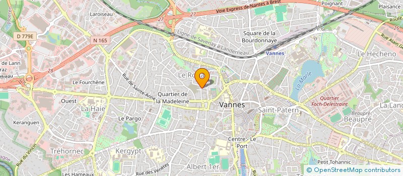localisation de l'entreprise MONSIEUR NICOLAS SINIC à VANNES