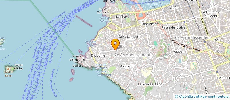 localisation de l'entreprise MONSIEUR NICOLAS SINIK  MARSEILLE