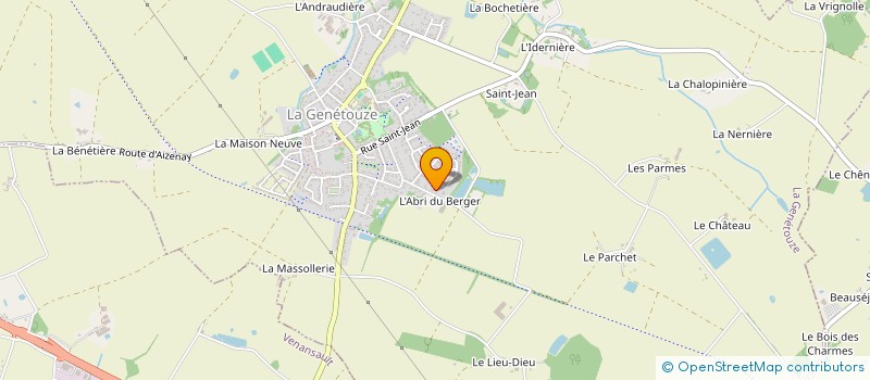 localisation de l'entreprise MONSIEUR NICOLAS SIRE  LA GENETOUZE