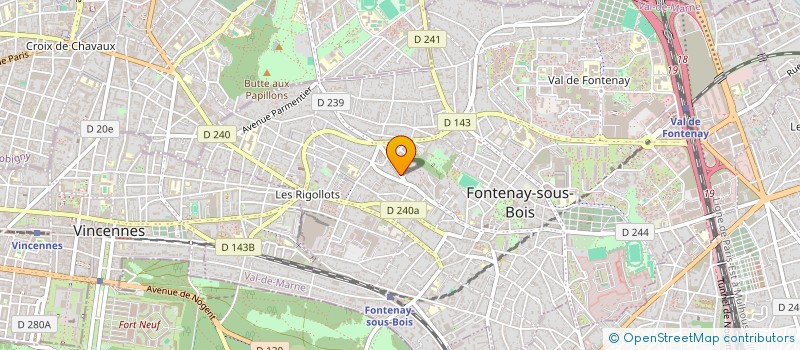 localisation de l'entreprise MONSIEUR NICOLAS SKLIRIS à FONTENAY-SOUS-BOIS