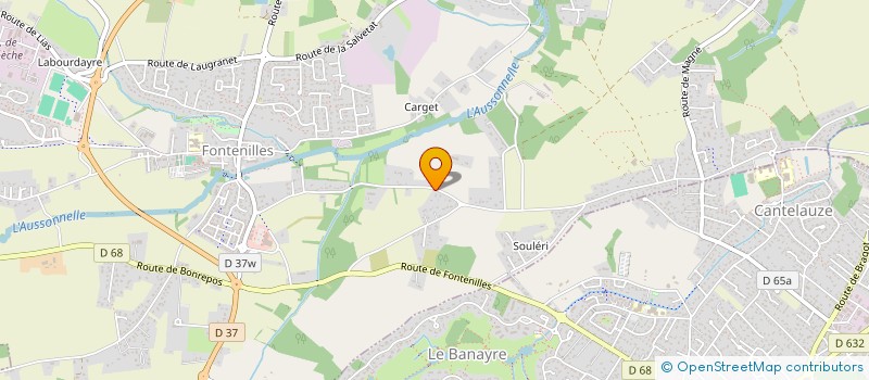 localisation de l'entreprise MONSIEUR NICOLAS SLACK  FONTENILLES