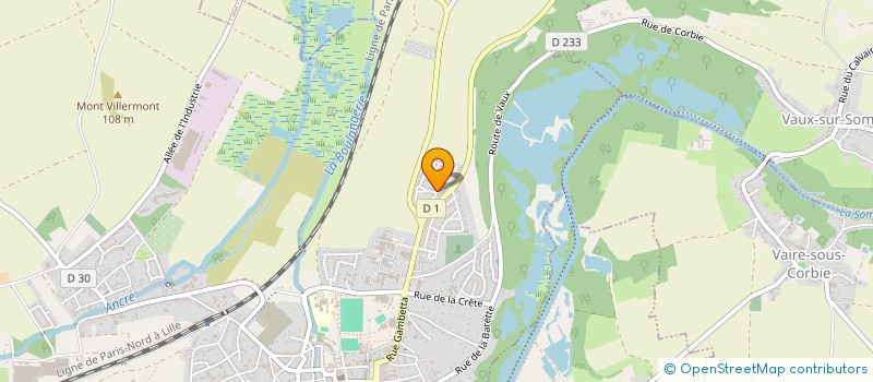 localisation de l'entreprise MONSIEUR NICOLAS SLANINKA à CORBIE