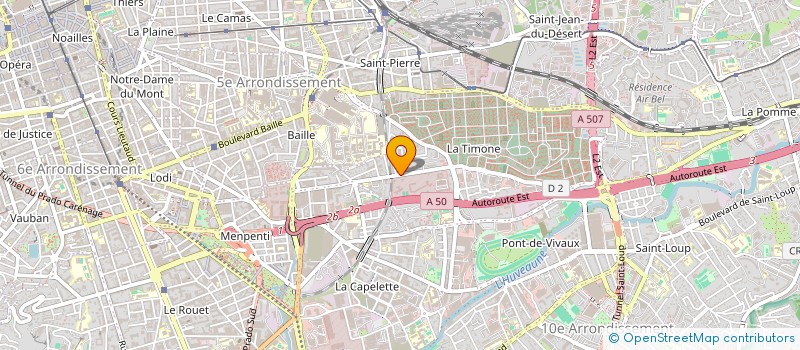 localisation de l'entreprise MONSIEUR NICOLAS SLOUS à MARSEILLE