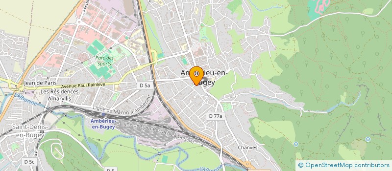 localisation de l'entreprise MONSIEUR NICOLAS SOKOLIK à AMBERIEU-EN-BUGEY