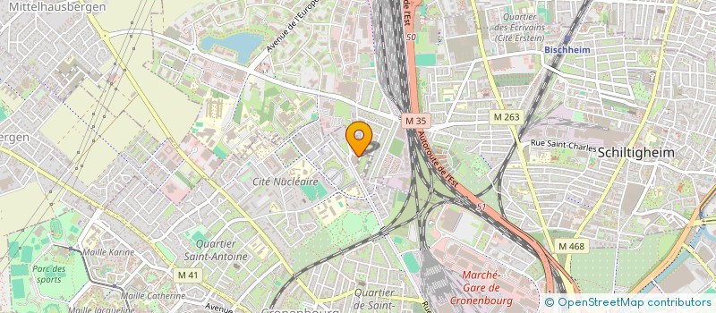 localisation de l'entreprise MONSIEUR NICOLAS SOLA à STRASBOURG