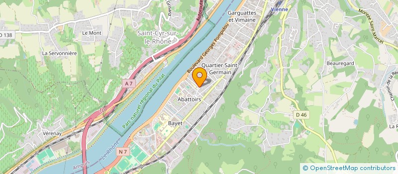 localisation de l'entreprise MONSIEUR NICOLAS SOLANO à VIENNE