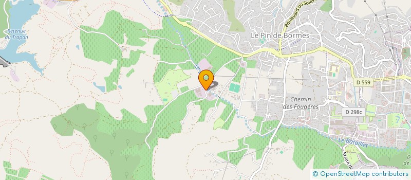 localisation de l'entreprise MONSIEUR NICOLAS SOLER à BORMES-LES-MIMOSAS