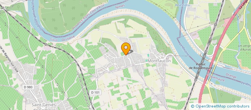 localisation de l'entreprise MONSIEUR NICOLAS SOLER  MONTFAUCON