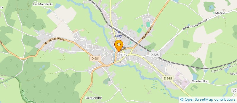 localisation de l'entreprise MONSIEUR NICOLAS SOLIGNAC à LUZY
