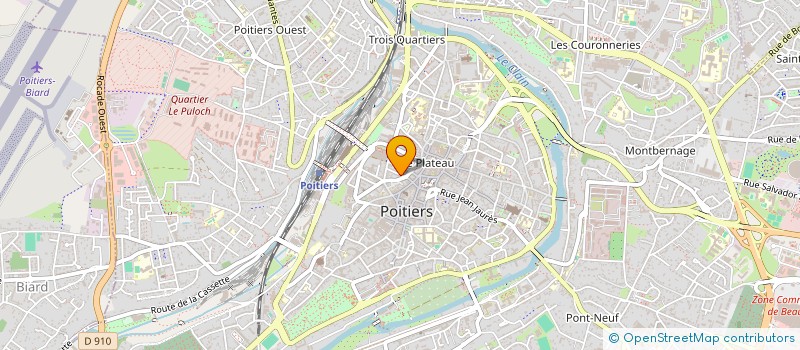 localisation de l'entreprise MONSIEUR NICOLAS SOLIGNAC à POITIERS