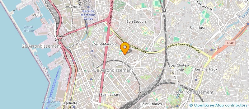 localisation de l'entreprise MONSIEUR NICOLAS SONINA à MARSEILLE