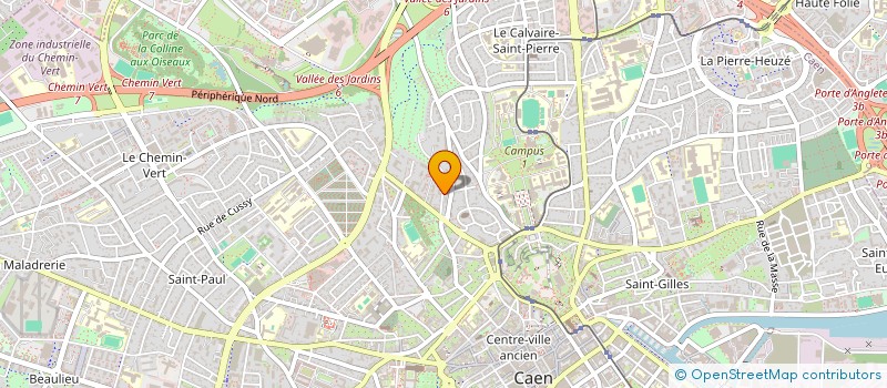 localisation de l'entreprise MONSIEUR NICOLAS SOREL à CAEN