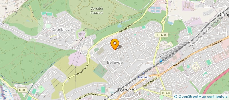 localisation de l'entreprise MONSIEUR NICOLAS SORGIUS  FORBACH